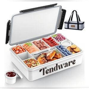 Chilled Portable Snackle Box Container with Reusable Ice Pack
